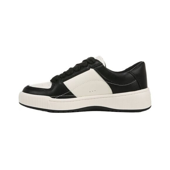 Dr. Scholl's shoes women 9 Ollie lace up sneaker black and white athletic - Picture 2 of 4